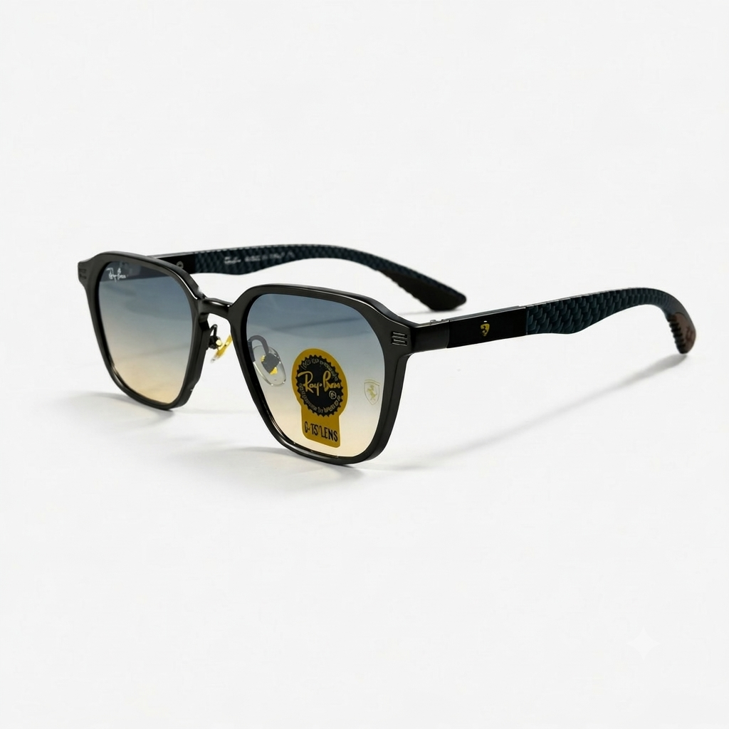 Ray Ban Rectangle Shape Sunglass