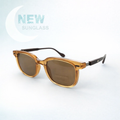 Retro Wood Grain Sunglasses