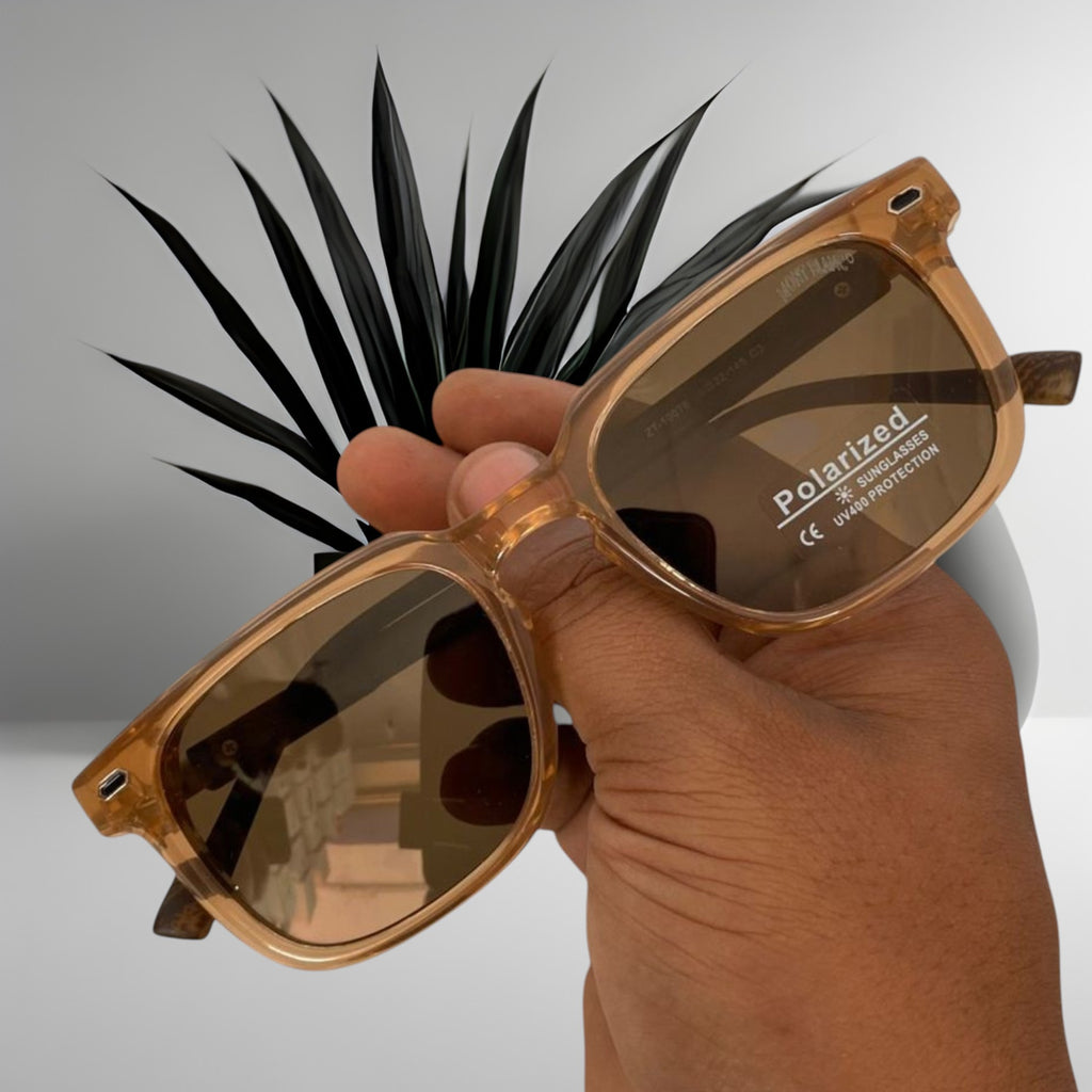 Retro Wood Grain Sunglasses