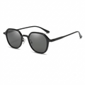 Men's Metal Oval Spring Sunglass