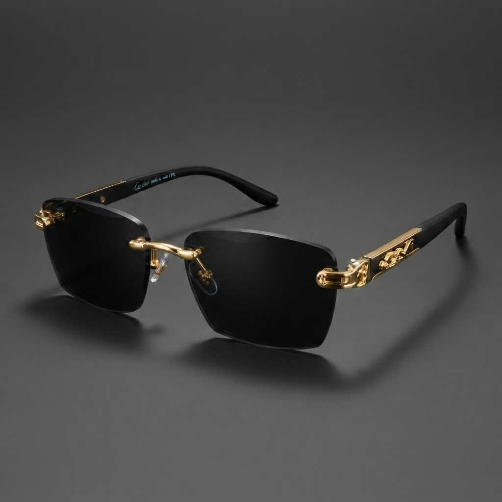 Premium Quality Cartier Rimless Sunglass