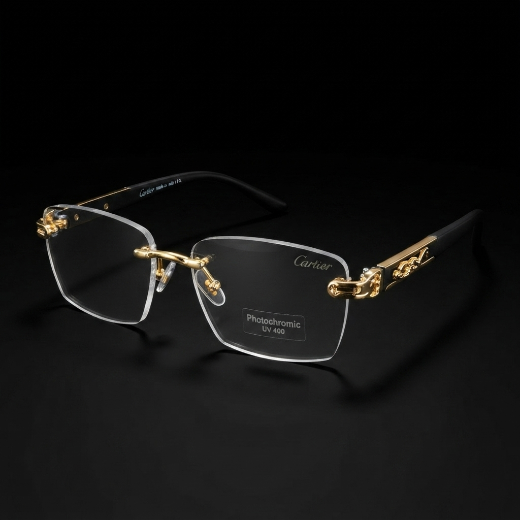 Premium Quality Cartier Rimless Sunglass