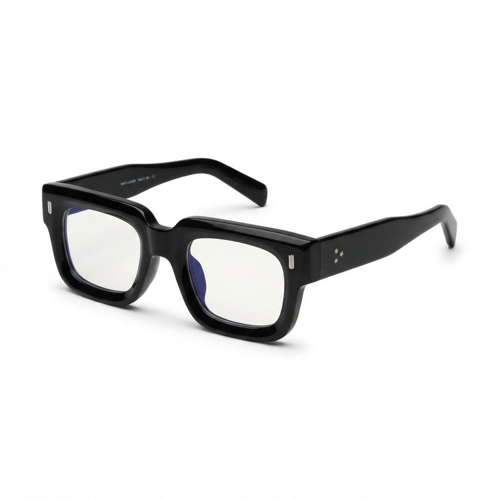 Rivets Men Clear Ocean Lens Uv400 Punk