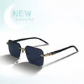 Wood Cherry Mens Sunglass