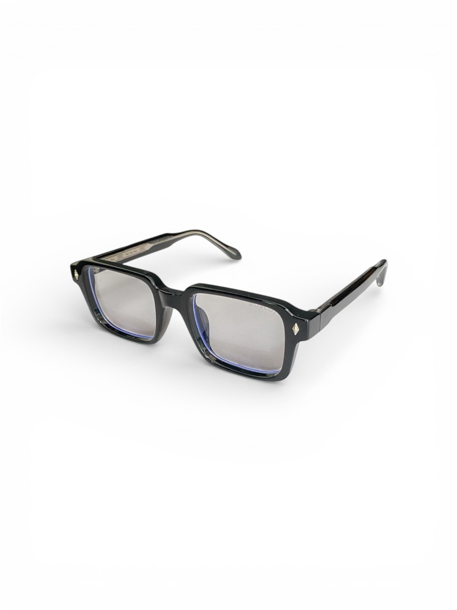 Retro Rectangle Men Luxury Sunglasses