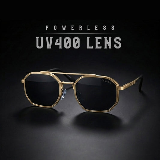 British Style Square Sun Glasses UV400