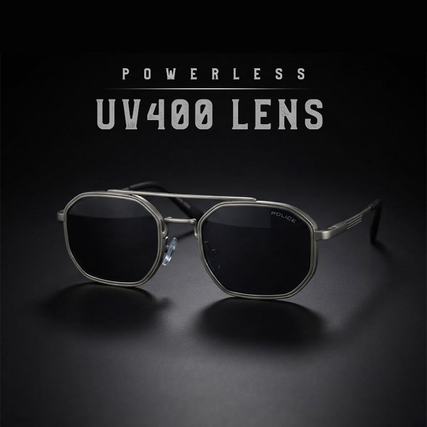 British Style Square Sun Glasses UV400