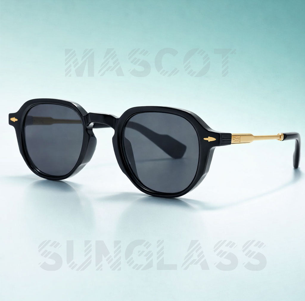 Mascot Retro Small Frame Sunglasses